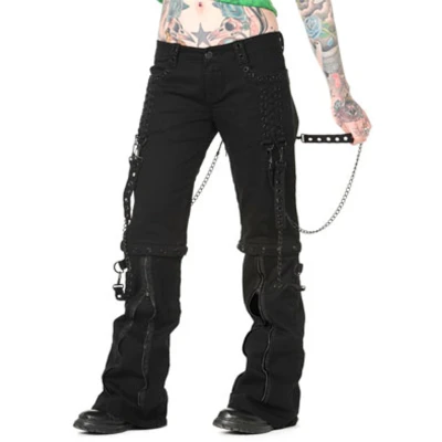 Afbeelding van Banned CHAIN Broek rechte pijpen XS Zwart