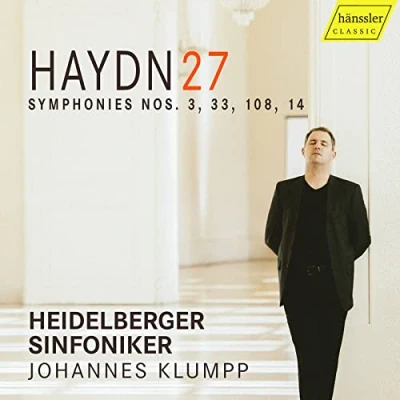 Afbeelding van Heidelberger Sinfoniker, Johannes Klumpp Haydn: 27 Symphonies Nos. 3, 33, 108 &amp; 14 (CD)
