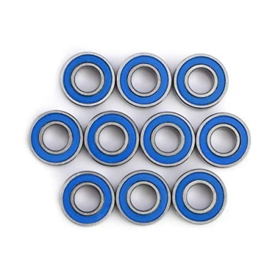 Afbeelding van Kogellagers, 10 stuks 5 x 11 4 mm MR115 2RS miniatuur kogellagers staal dubbel afgeschermd groefkogellagers voor 3D printers, quadcopter of model