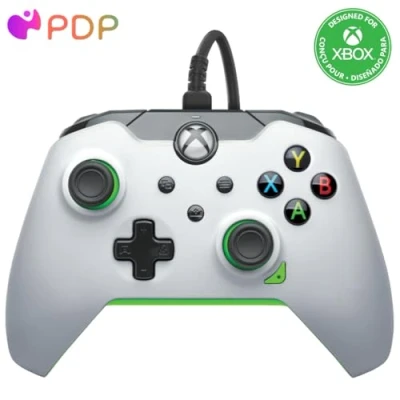 Afbeelding van PDP Wired Controller Neon White