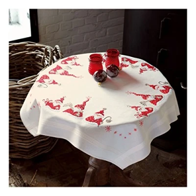 Afbeelding van Borduren tafelkleed Kerstmannen 0146076