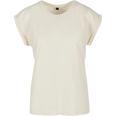 Afbeelding van Build your Brand Ladies&#039; Extended Shoulder Tee BY021 Sand L