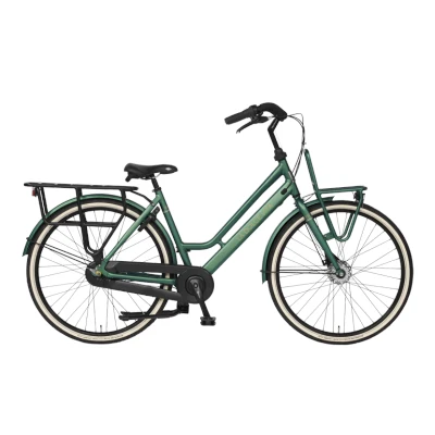 Afbeelding van BSP La Dolce Vita N7 2023 Dames Moederfiets Emerald Green Matt 51 Cm + 50.00 Inruilkorting