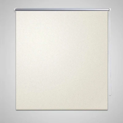 Afbeelding van VidaXL Rolgordijn verduisterend 40 x 100 cm gebroken wit