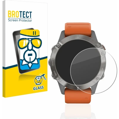 Afbeelding van BROTECT Glas Screenprotector voor Garmin Fenix 6 / Pro Solar Gehard Beschermglas 9H
