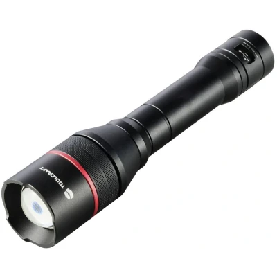 Afbeelding van TOOLCRAFT Handlamp werkt op een accu Verstelbaar, Met USB poort, stroboscoopfunctie 3500 lm 397 g
