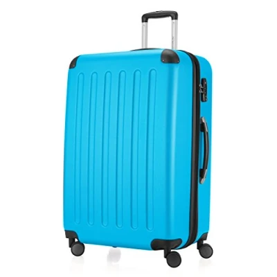 Afbeelding van HAUPTSTADTKOFFER SPREE Harde koffer, trolleykoffer, uitbreidbare reiskoffer, 4 wielen, TSA, 75 cm, 119 liter, blauw