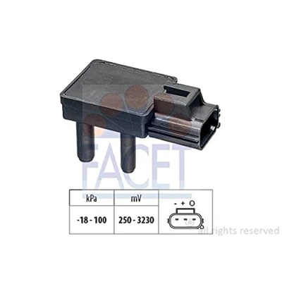 Afbeelding van Sensor, uitlaatgasdruk FACET 10.3332