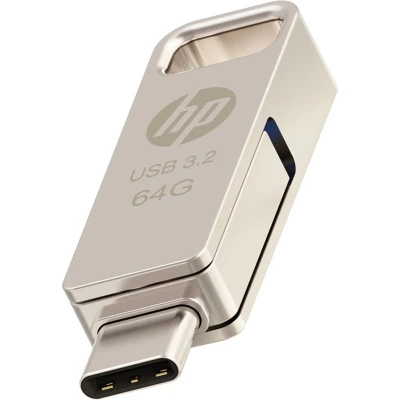 Afbeelding van HP 64GB x206c OTG 3.2 Type C/Type A Metal Flash Drive