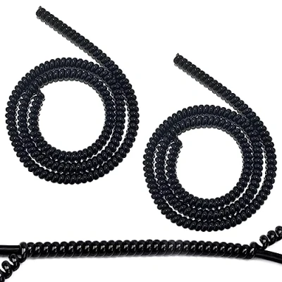 Afbeelding van XPOOP 2 x 90 cm Scooter Spiraal Kabel Bescherming Buis Protector Tool Netjes E bike Organizer Pijp Wrap Winding Draad Cover Zwart