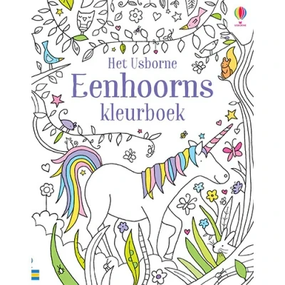 Afbeelding van Uitgeverij usborne eenhoorns kleurboek