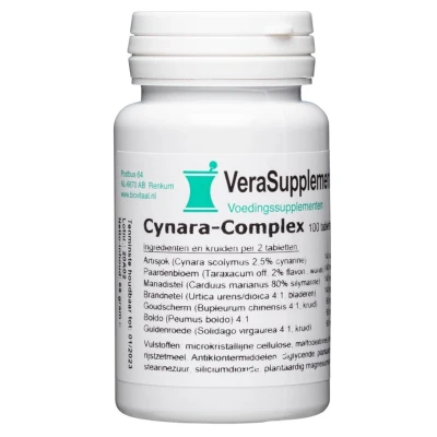 Afbeelding van VeraSupplements Cynara Complex Tabletten 100TB