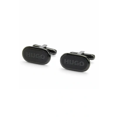 Afbeelding van HUGO BOSS heren E Classic manchetknopen met logo