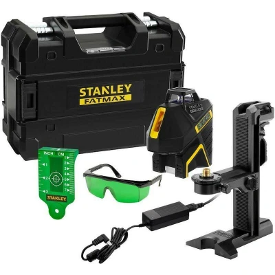 Afbeelding van Stanley lasers FATMAX® 360 Laser + 2 Verticale Laserlijnen Groen FMHT77617 1