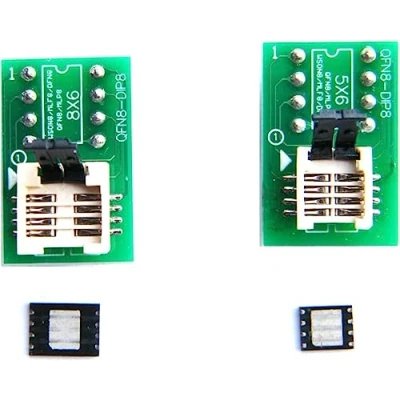 Afbeelding van XGOIENZI DFN8 WSON8 MLF8 MLP8 QFN8 naar DIP8 Adapter 6 * 5mm 8 mmIC Chips Socket voor TL866ii Plus RT809H RT809F T48 T56 ezp2023 CH341 Programmer
