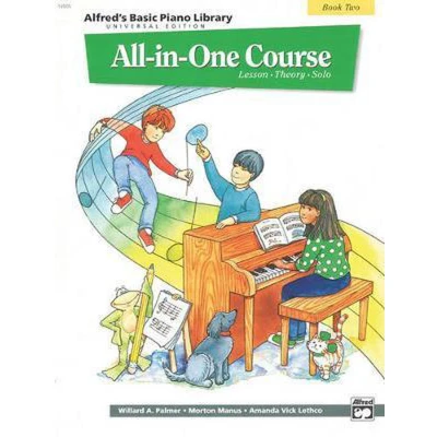 Afbeelding van Alfred&#039;s Basic All In One Course, Bk 2 : Lesson * Theory Solo (Universal Edition)