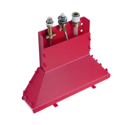 Afbeelding van Hansgrohe badrand inbouwdeel eengreeps ten behoeve van bad tegelrand 13437180