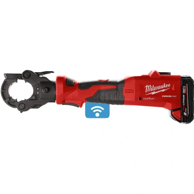 Afbeelding van Milwaukee M18 ONEHCCT60 202C FORCE LOGIC 60 kN Guillotine kabelkrimptang set (2x 2,0Ah accu) in koffer