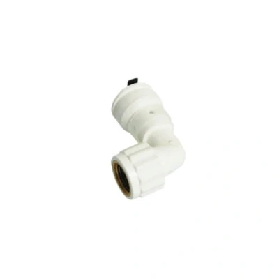 Afbeelding van Henco Vision schroefbus haaks wit PVDF 16 x