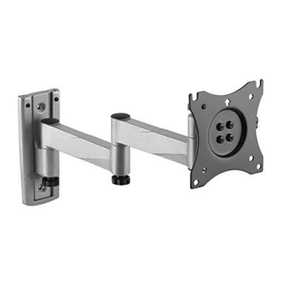 Afbeelding van PC monitor muurbeugel draaibaar kantelbaar voor 13 27 inch, beugel muur S3511, monitorbehuizing, beeldschermhouder, 24 VESA 75 x 75, 100x100 mm