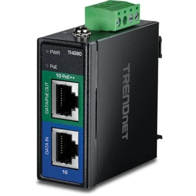 Afbeelding van Trendnet TI IG90 PoE adapter &amp; injector Gigabit Ethernet