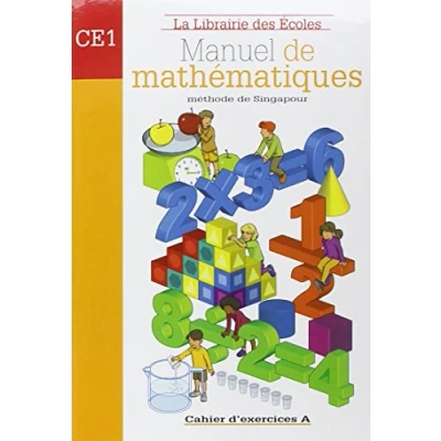 Afbeelding van Manuel de mathématiques CE1: Cahier d&#039;exercices A