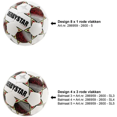 Afbeelding van Classic S Light II Voetbal White Red 100 SL4 Wit Kopen
