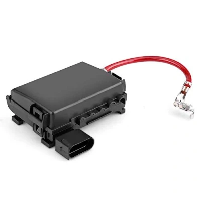 Afbeelding van Car Fuse Box, Battery Box Holder Terminal, Universal Blade Fuses For JettaA GolfF Mk4 Beetle 99 04 1J0937550A