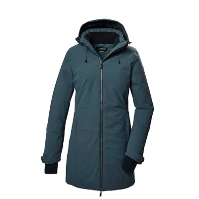 Afbeelding van killtec Dames functionele parka/parka met capuchon KOW 307 WMN PRK, zwart, 36, 41821 000