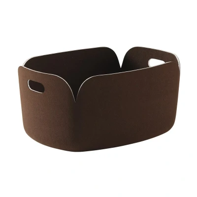 Afbeelding van MUUTO Restore Basket Donker Bruin