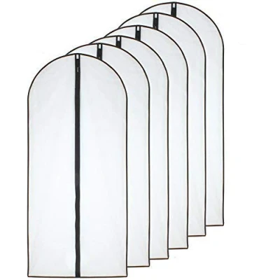 Afbeelding van Kledinghoezen 6pcs Transparant Stofdichte Tassen Beschermen Jurken Jassen Shirts Rokken En Meer (60x153cm)