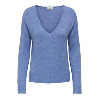 Afbeelding van JdY Jdyelanora L/S V hals trui. KNT Noos, Ebb en Flow, XXL