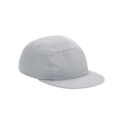 Afbeelding van Beechfield® B659 Outdoor 5 Panel Camper Cap, Lichtgrijs, One size
