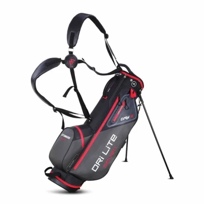 Afbeelding van Big Max DriLite Seven 2.0 Waterproof Standbag Golftas, zwart/rood