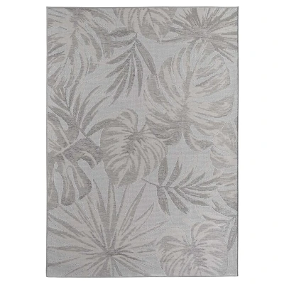 Afbeelding van Buitenkleed Palm Mira Grijs 80x150 Cm