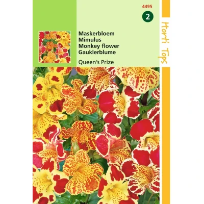 Afbeelding van Mimulus, Maskerbloem Queen&#039;s Prize