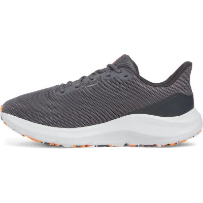 Afbeelding van Under Armour Charged Pursuit 4 Hardloopschoenen voor op de weg, Heren, Maat: 42, Castlerock/anthracite/blaze orange Textiel/ synthetisch