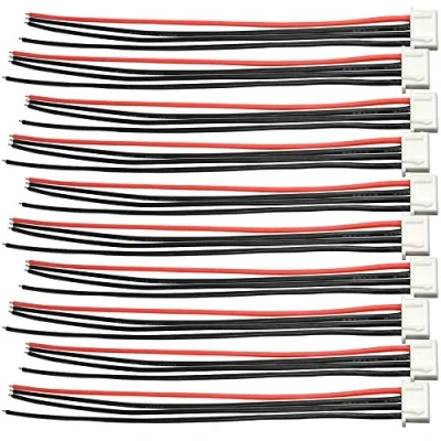Afbeelding van Yiqigou 10 Stks JST XH Connector 2S 3 S 4 5 Balans Extension Kabel Lood Draad Plug Loodkabel met 15 cm 22AWG Siliconen Koord (3S)