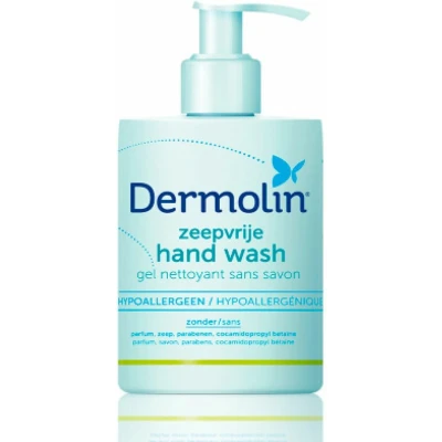 Afbeelding van Dermolin Zeepvrije Hand Wash Dispenser 200ML