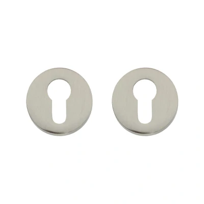 Afbeelding van Intersteel Living cilinderrozet rond verdekt (mat nikkel) 0019.315687 Onlinedeurenkopen.nl