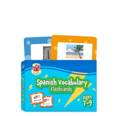 Afbeelding van Spanish Vocabulary Flashcards for Ages 7 9 (with Free Online Audio)