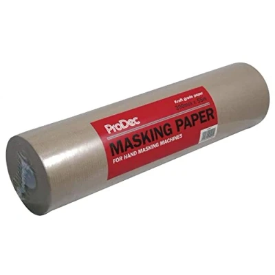 Afbeelding van ProDec 12&quot; x 55m Bruin Maskerend Document voor Hand of Machinetoepassing