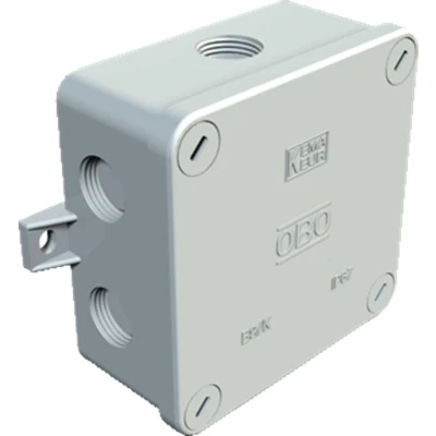 Afbeelding van Kabeldoos OBO type B9K inclusief 3 x wartel PG16