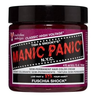 Afbeelding van Manic Panic Cotton Candy Classic Crème, semi permanente roze haarkleur, veganistisch, dierproefvrij, 1 x 118 ml
