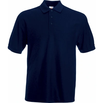 Afbeelding van Fruit Of The Loom Heren 65/35 Pique Poloshirt Korte Mouwen (Donker Marine)