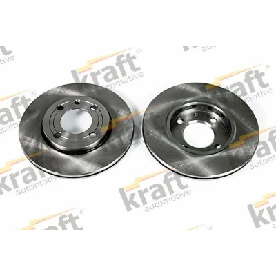 Afbeelding van KRAFT Remschijf VOLKSWAGEN: Polo III Hatchback, Lupo / 3L, SEAT: Arosa 239mm 18,0mm 4 Geventileerd 6040260 6N0615301C,6N0615301F Remschijven