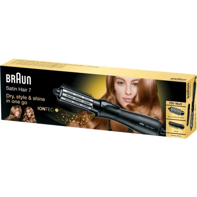 Afbeelding van Braun Satin Hair 7 BRAS720E F�hnborstel Ionentechnologie Drogen, Stijlen, en krullen