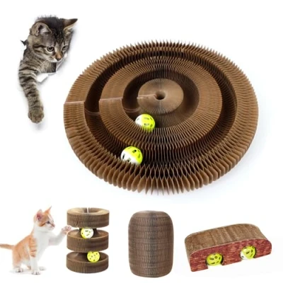 Afbeelding van Scraper Kat Board Interactief Spel Klauw Games Cadeau Golvend Krabben Magie Orgelcursus Speelgoed Oefening Spelen Tunnel Dieren Orgels Bal Intelligence Bi Track