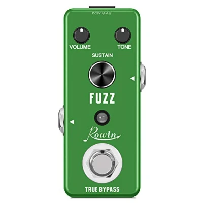 Afbeelding van Rowin Fuzz Pedaal Classic Distortion Gitaar Effect voor Elektrische Bas True Bypass LEF 306