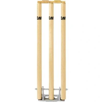 Afbeelding van Gunn &amp; Moore GM Springback Cricket Stumps, Bruin/Bruin